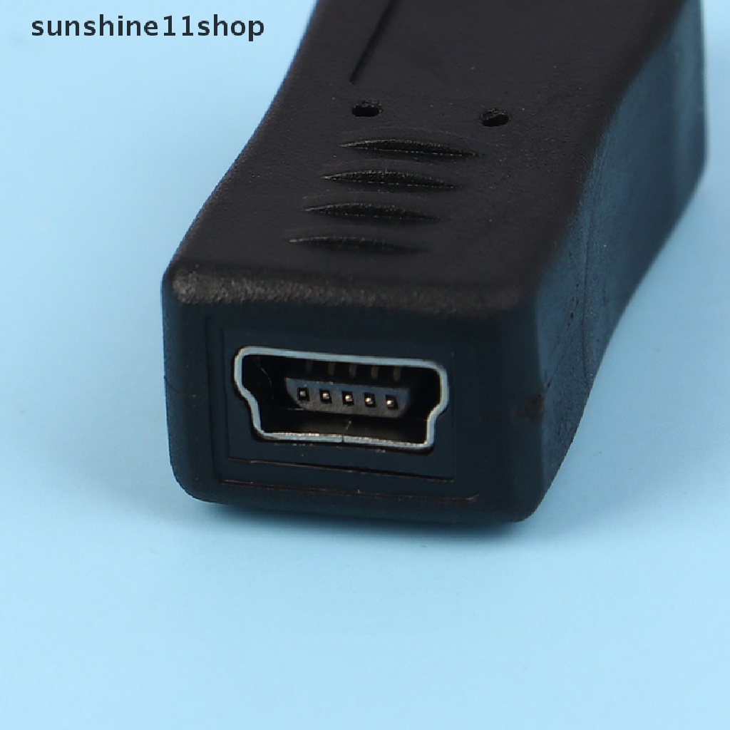 Sho Mini USB 5Pin Male to Micro USB Female Bentuk MP3 Adapter Converter N