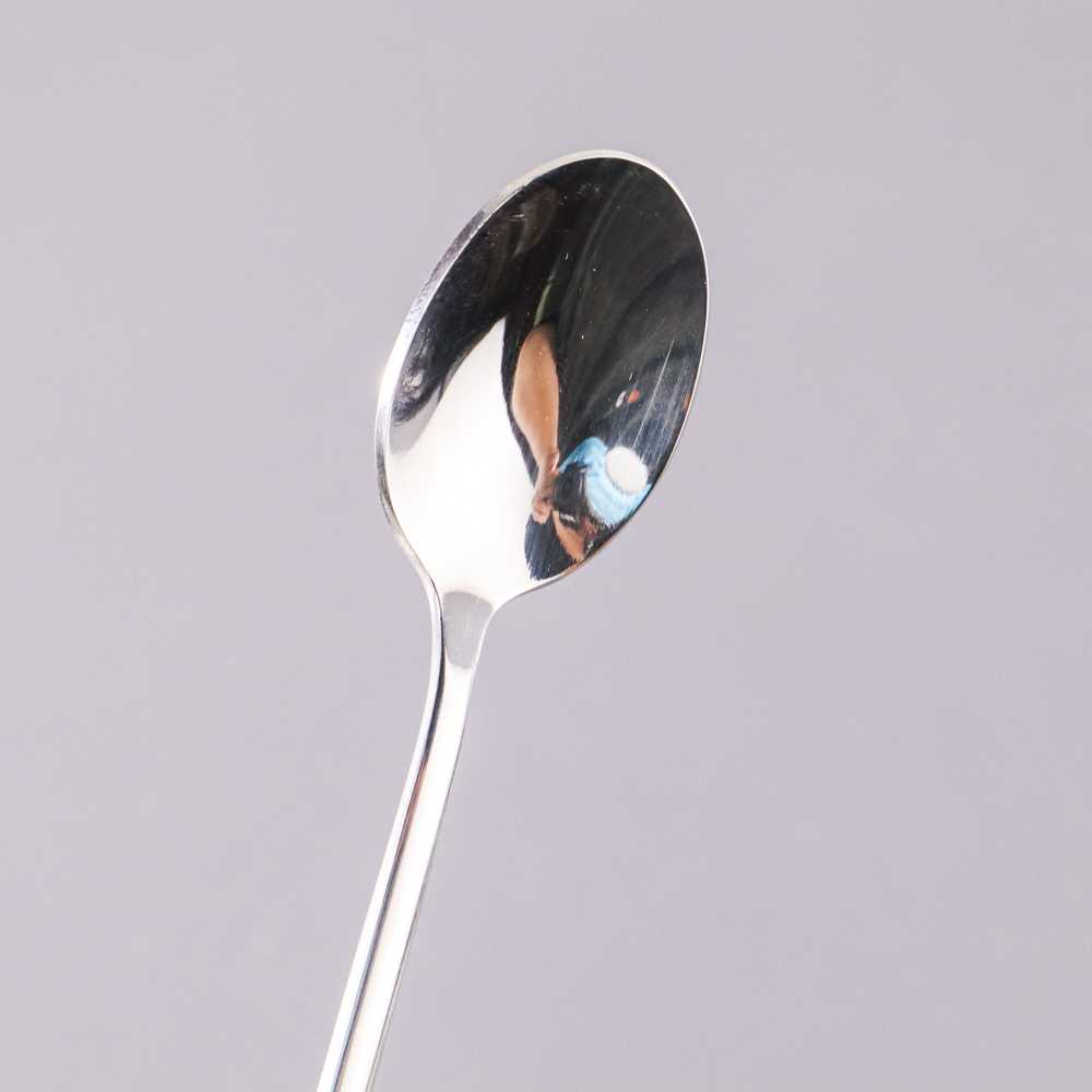 (BISA COD) FTIHSHP Szpoon Sendok Teh Gagang Panjang Tea Spoon Stainless 23.8cm - F80