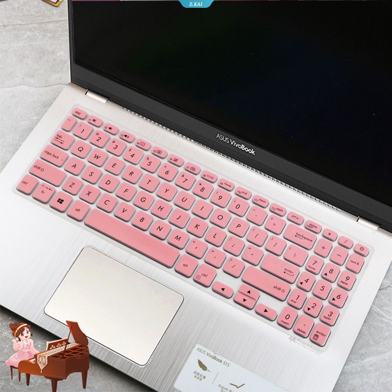 Cover Keyboard 15.6-inch ASUS Vivobook S15 J M F J M X515 M509D S530F M515 X509 M515D S530U S5300U Silikon Anti Air Melindungi Kulit Notebook Penutup Debu [ZK]