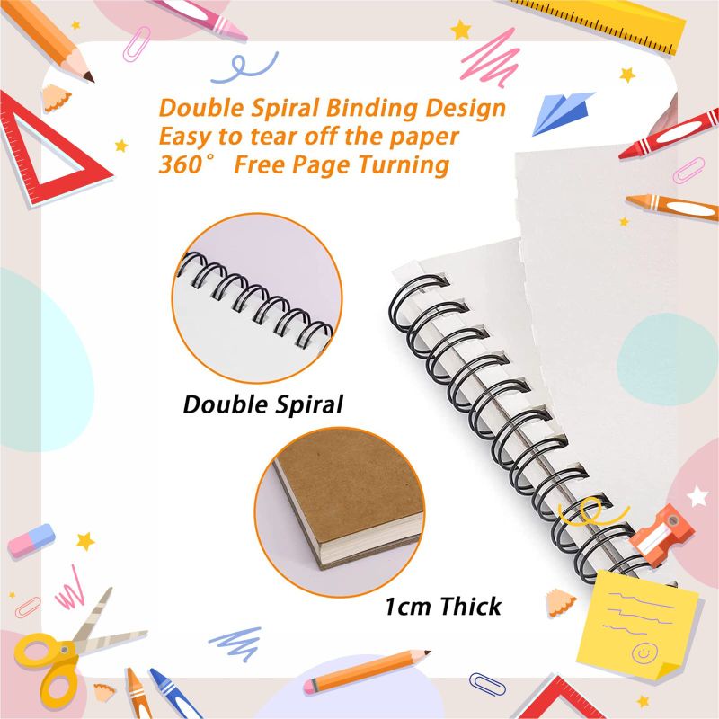 

RB Buku Sketsa Sketchbook Wired A4 Craft Cover Jilid Spiral Buku Sketsa
