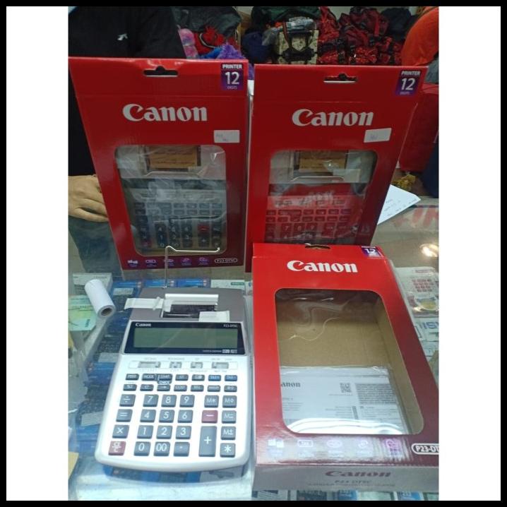 

Canon Printing Calculator P23-Dtsc - Kalkulator Kasir Printer Struk