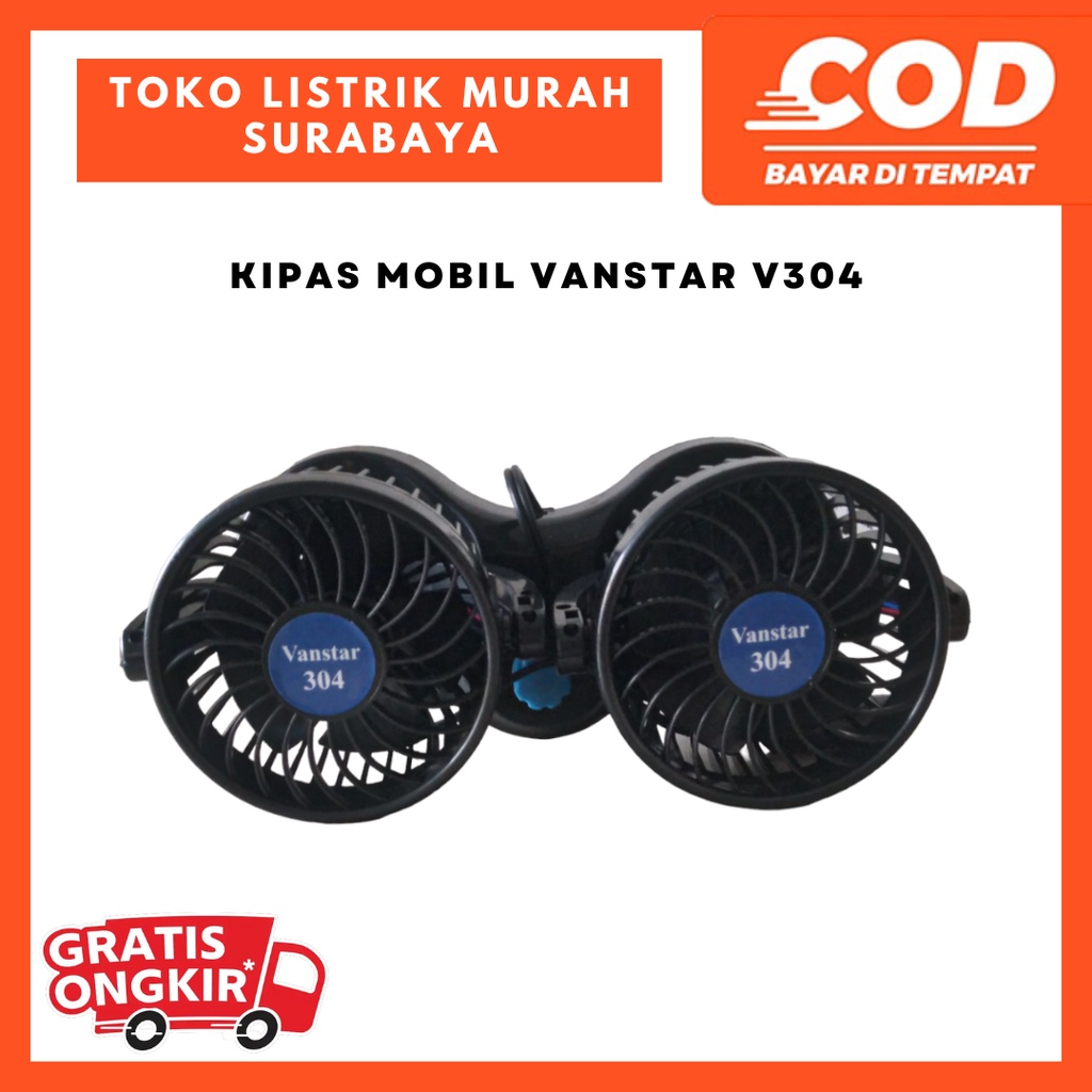 Kipas Mobil Vanstar V304