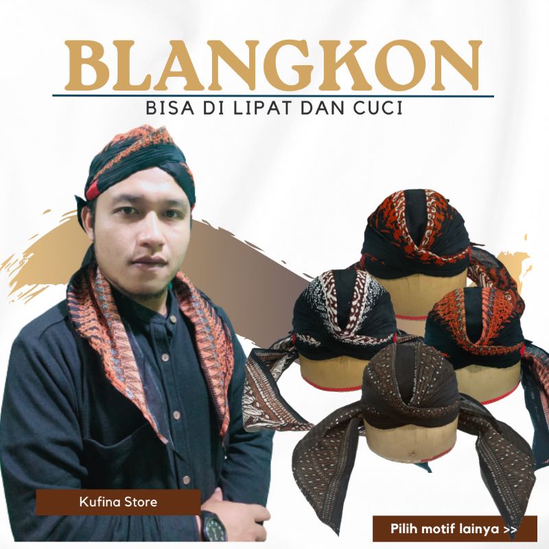 Blangkon sliwir jogja cuci lipat