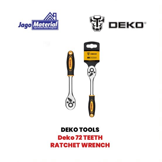 Deko 72 Teeth Ratchet Wrench - Kunci Pas