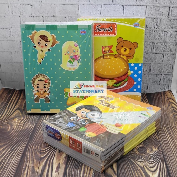 

Buku Tulis Sidu 58 lembar KwartoBuku Tulis Sinar Dunia 58 lbr ( pak)