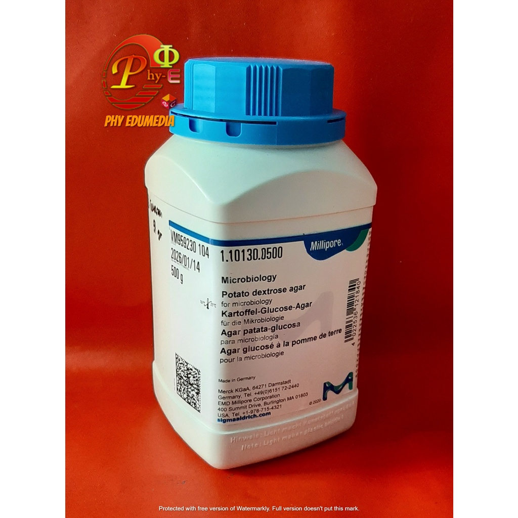 Potato Dextrose Agar (PDA) MERCK Ecer Per Gram