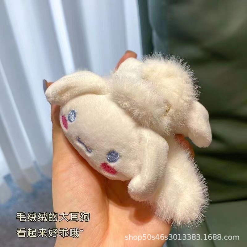 SANRIO JEPIT RAMBUT BESAR 2 SISI BONEKA CINNAMOROLL/ KUROMI/ MELODY / POMPOM / JEDAI BESAR SANRIO TERBARU