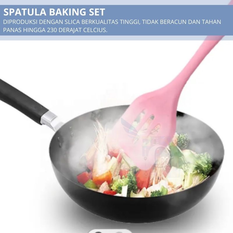 Spatula Set Silikon 5Pcs / Baking Kitchen Set BPA FREE