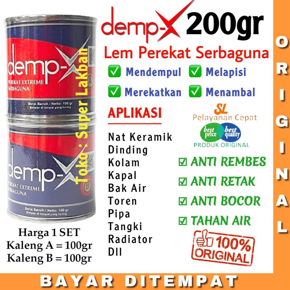 

Borong Sekarang Perekat Anti Bocor Kolam Renang Merekat Dalam Air Dempul Kapal DEMP-X Perekat Extreme Epoxy