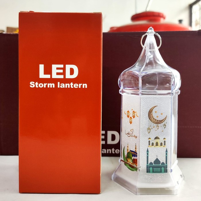 Lentera Idul Fitri Akrilik Hiasan Kado Souvenir Lebaran Ramadhan Murah Ornamen Idul Fitri Grosir Harga Termurah