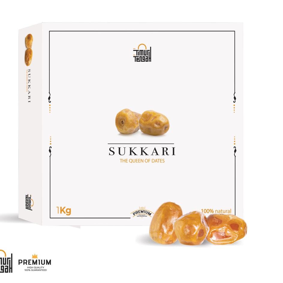 

♂ Kurma Sukari 1 Kg Premium Timur Tengah Kurma Sukkari Original High Quality ✭
