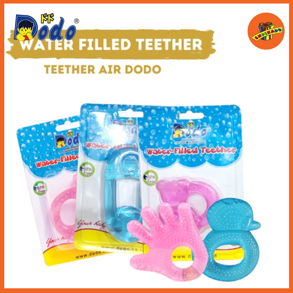 DODO Water Filled Teether - Gigitan Bayi Silikon Isi Air