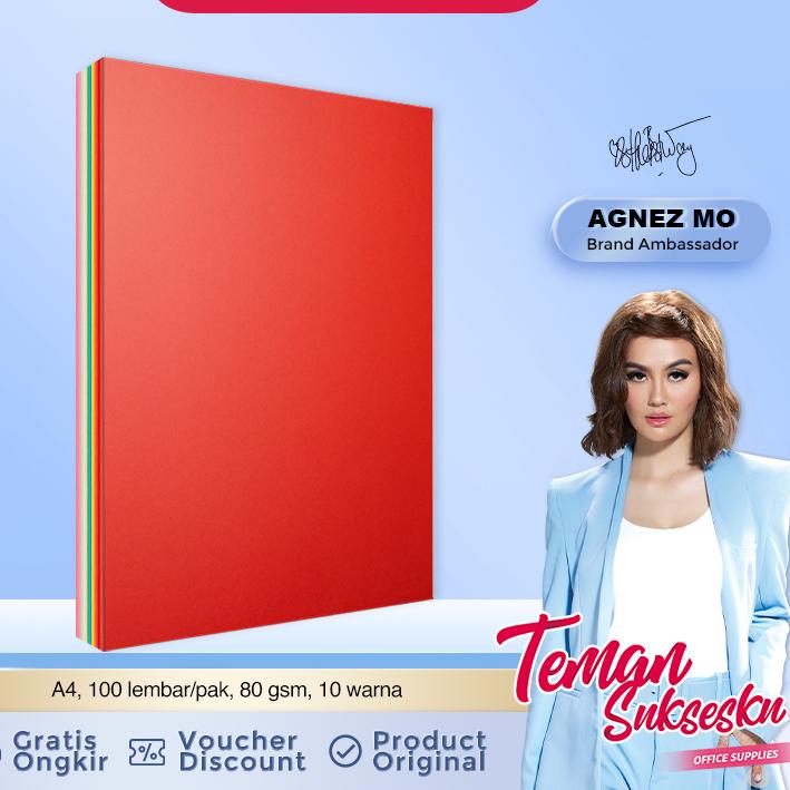 

IAN921 Deli Kertas Print PhotoCopy Berwarna A4 100 Halaman/Pack 5 Warna Berkualitas Tinggi 7788 ||