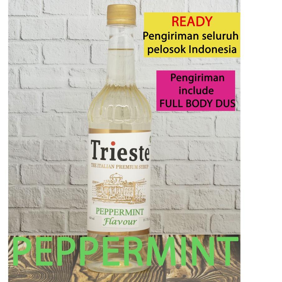 

✯ TRIESTE SYRUP PEPPERMINT ●