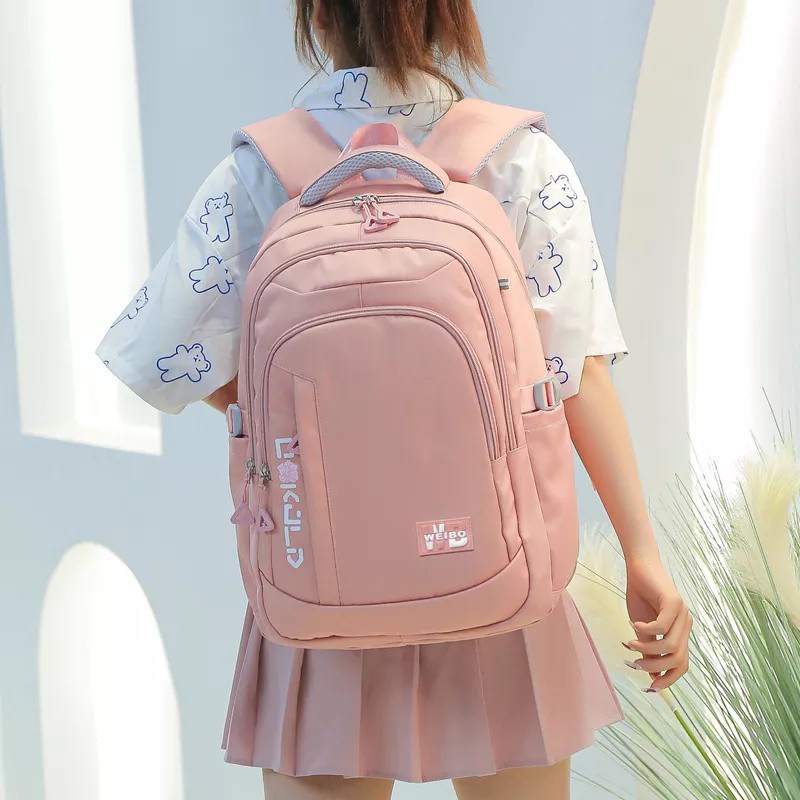 KIANJAYACOLLECTION89 – “WEIBO” Tas Sekolah Anak SD SMP SMA Ransel Backpack Fashion Korea !!!!