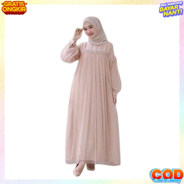 Gamis Lebaran Perempuan Dewasa Gsmis Remaja Termurah Gmis Muslimah Polos Gsmis Kondangan Pesta Baju 