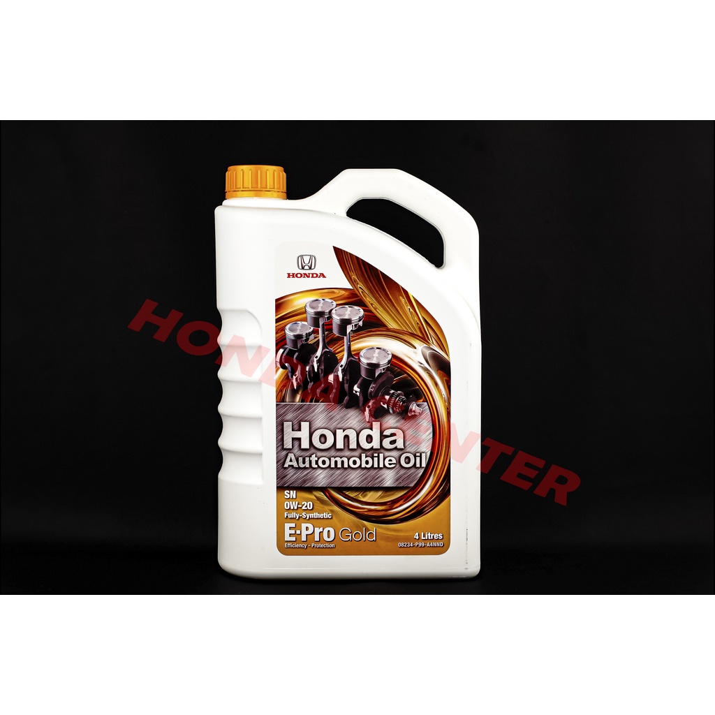 oli oil mesin engine e-pro gold sn 0w-20 4L full syintetic mobil honda 100% original honda