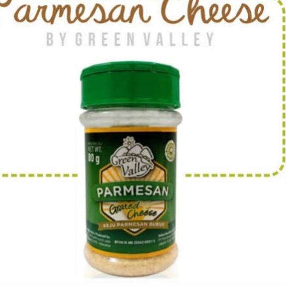 

○ Keju parmesan / Parmesan Cheese Green Valley Grated 80 g ○