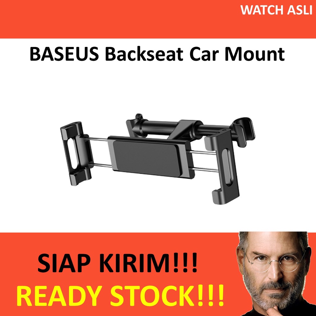 BASEUS Backseat Car Mount iPad Phone Holder Back Seat Mobil Headrest