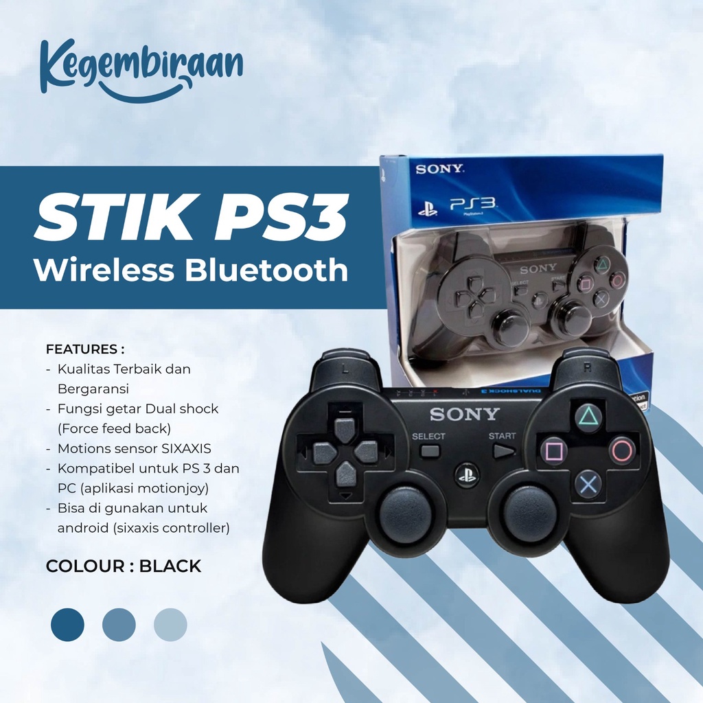 Stick Ps3 Bluetooth Stik Ps3 Wireless Original