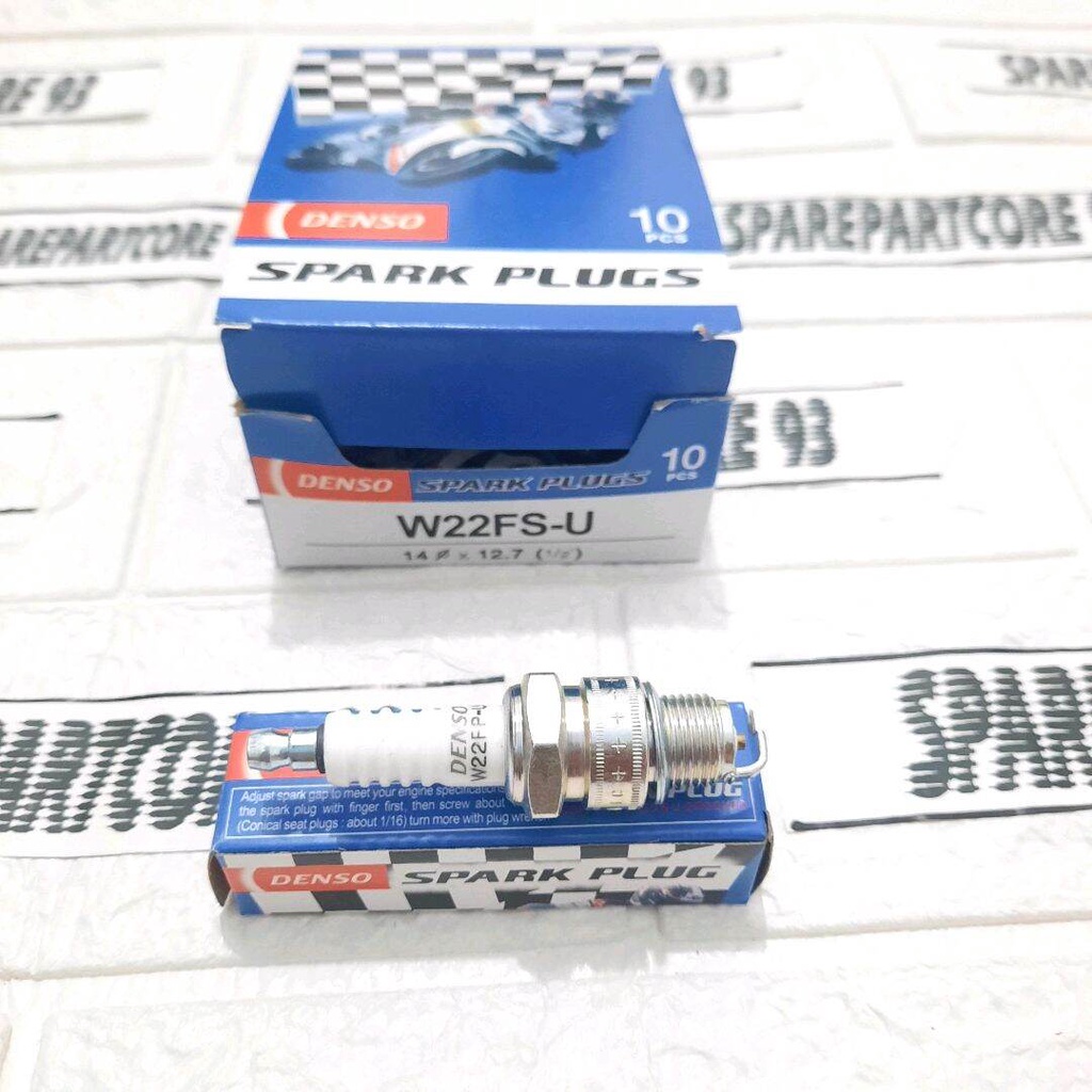 Busi Denso Spark Plugs W22FS-U motor ninja 2 tak