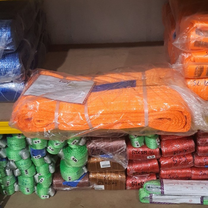Terlaris Superlift Polyester Webbing Sling 10Ton X 6Meter/Webing Tali Angkat