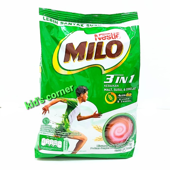 

[ COD ] Milo 3in1 1kg