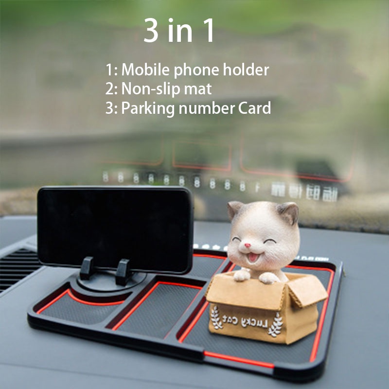 Phone Holder Mat Alas Mobil Dashboard Anti Slip Dudukan Handphone/Anti Slip Mobil  Mounting /Handphone Mobil Multifungsi