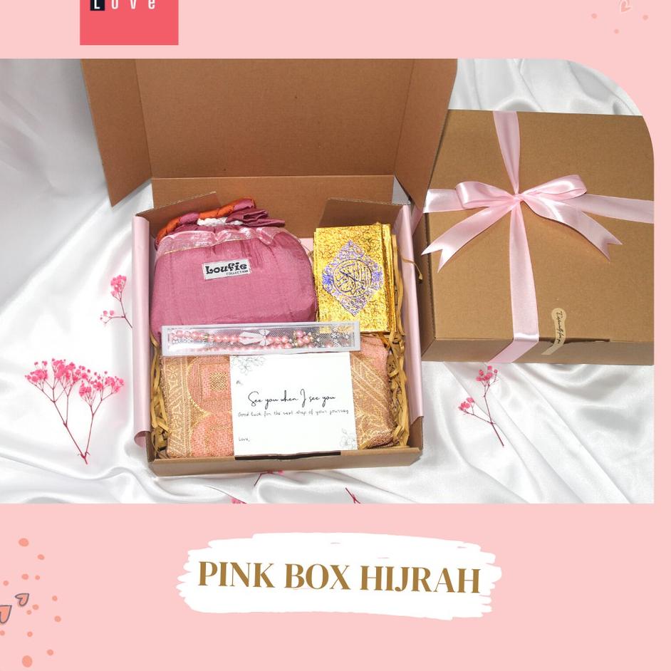 

♖ Hampers paket mukena + Sajadah kado gift box ▼