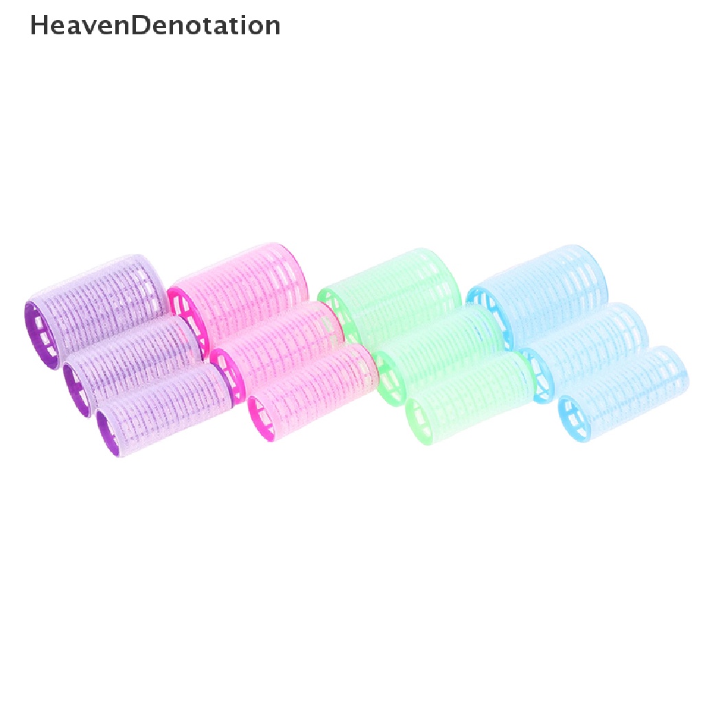 [HeavenDenotation] 1pcs Poni Penjepit Rambut Klip Roller Gelombang Curl Air Bangs Hairstyle DIY Salon HDV