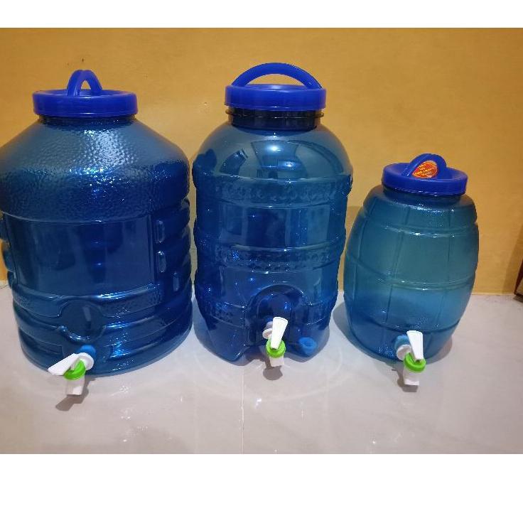 Flash Update galon air / botol galon + kran / galon keran pet air 5 , 8 ,12 , 19 liter