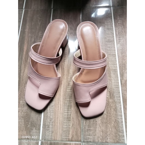 sandal wanita tarry heels 5cm