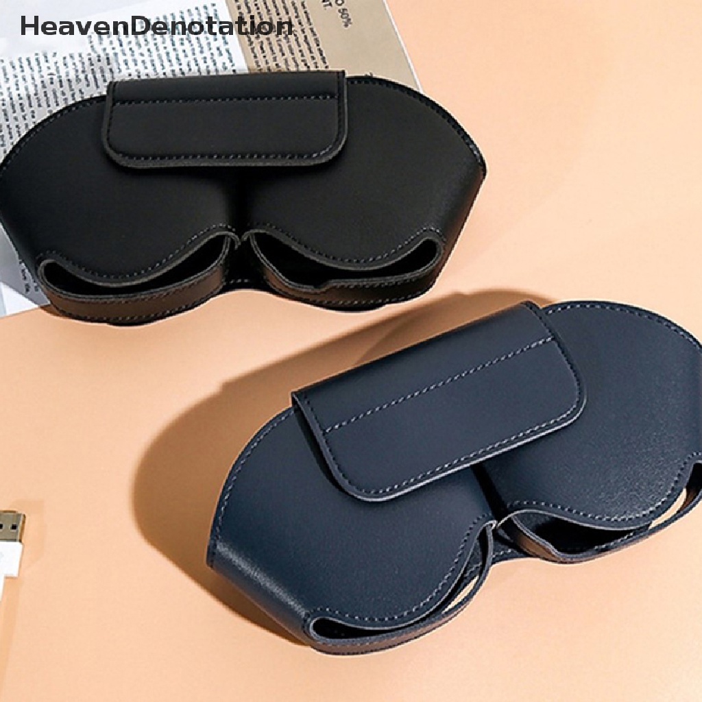 [HeavenDenotation] 1pc Lembut Tahan Lama Tahan Aus Case Anti Gores Tahan Air Portabel Pelindung PU Cover Kantong Untuk Airpods Max Headset HDV