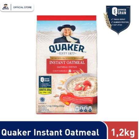 

BRANDS FESTIVAL Quaker Instant Oatmeal 1200 gr serbuuu !