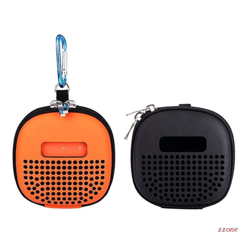 Zzz Speaker Case Untuk Bose SoundLink Micro Bluetooth-Kompatibel Speaker, Travel Carry Case Cover Pelindung w/Metal H