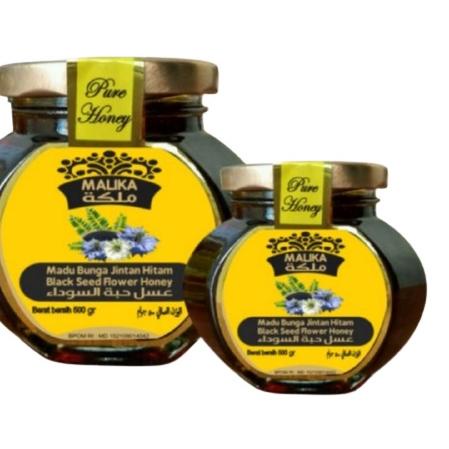 

♪ malika 500gr black seed honey bunga habbatusauda ➼