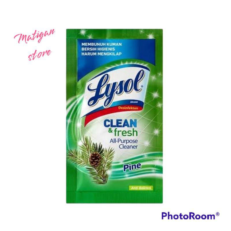 Lysol All purpose Cleaner Pine 30ml x 12 Sachet