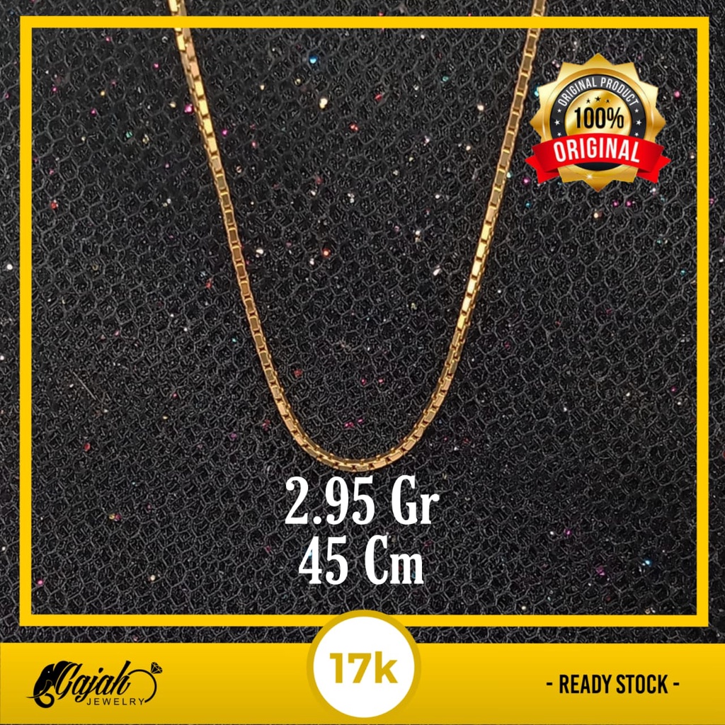 Kalung emas 17k - 2.95 gr kadar 750 - 4251