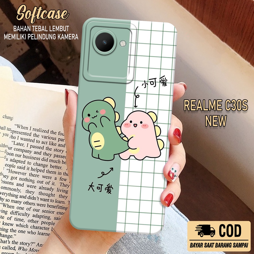 Case Hp Softcase Realme C30S Terbaru 2022 Softcase Macaron Case Hp Realme C30S Silikon Hp Realme C30