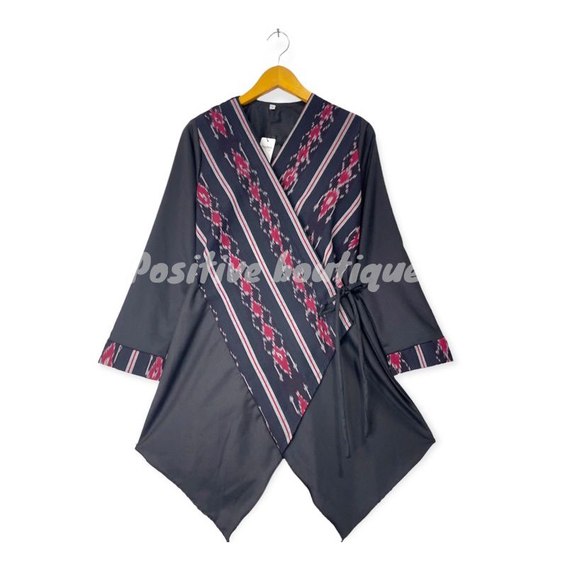 blus kombinasi tenun ( B26) by positive boutique