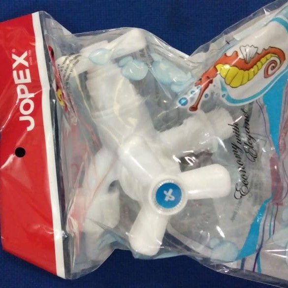 KRAN CABANG AIR PLASTIK TIPE 2WY03W BY KRAN JOPEX BESAR ORIGINAL