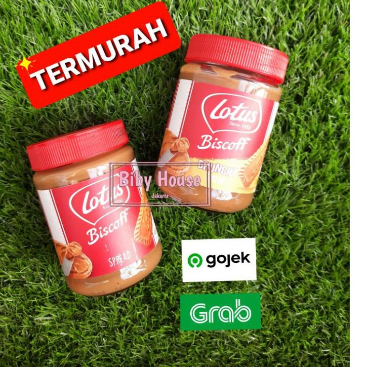 

❅ Selai LOTUS BISCOFF Spread Crunchy 400/ 380 gr TERMURAH ✦