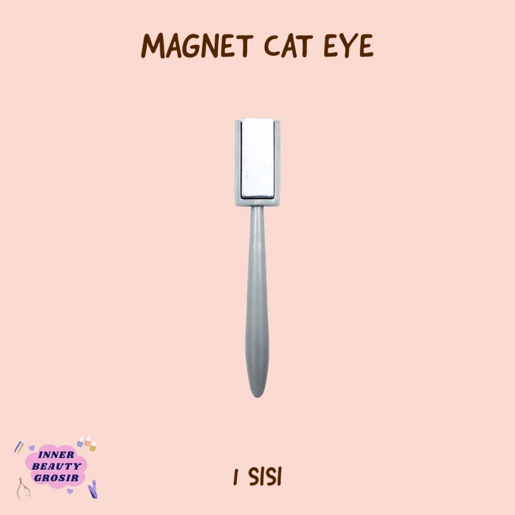 Magnet cat eye nail art