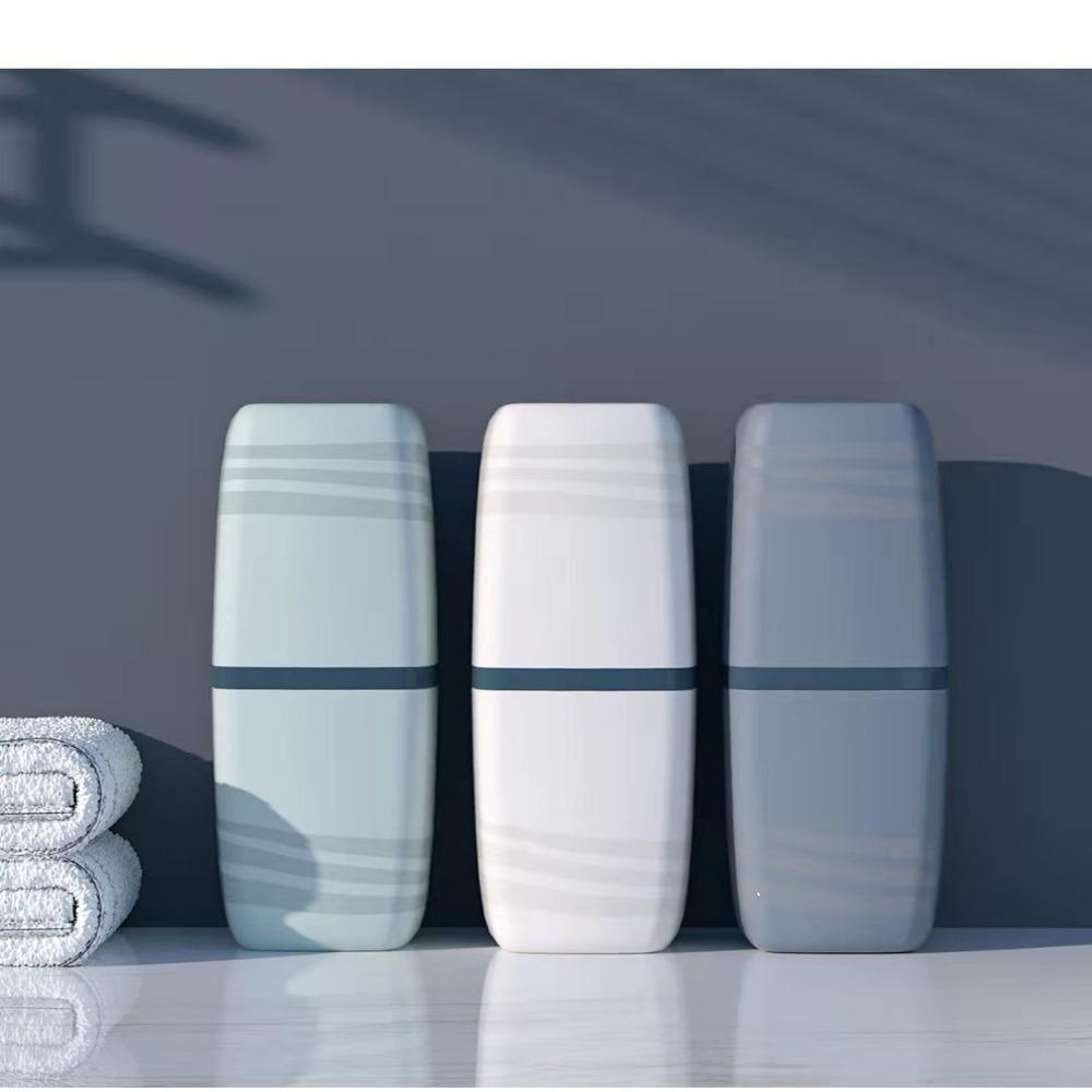 Gelas Sikat Gigi Nanas Portable Cylinder Toothpaste Mouthwash Cup