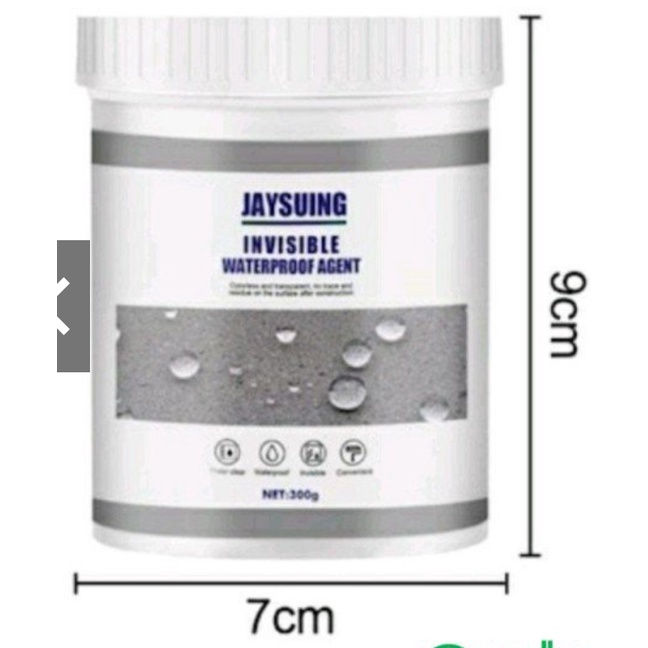 Lem Transparan Waterproof  JAYSUING Anti Bocor Kerembes Atap Retakan Dinding 300 gram