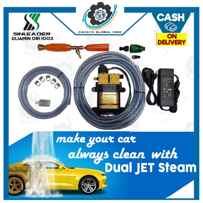 Pump Pompa Dc 12V Double Pump Set 130Psi Original Sinleader High Pressure