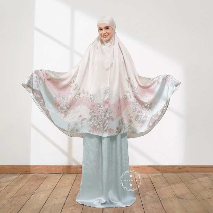 MUKENA TRAVEL PRINTING MIRAYA MOORLAND SHEER