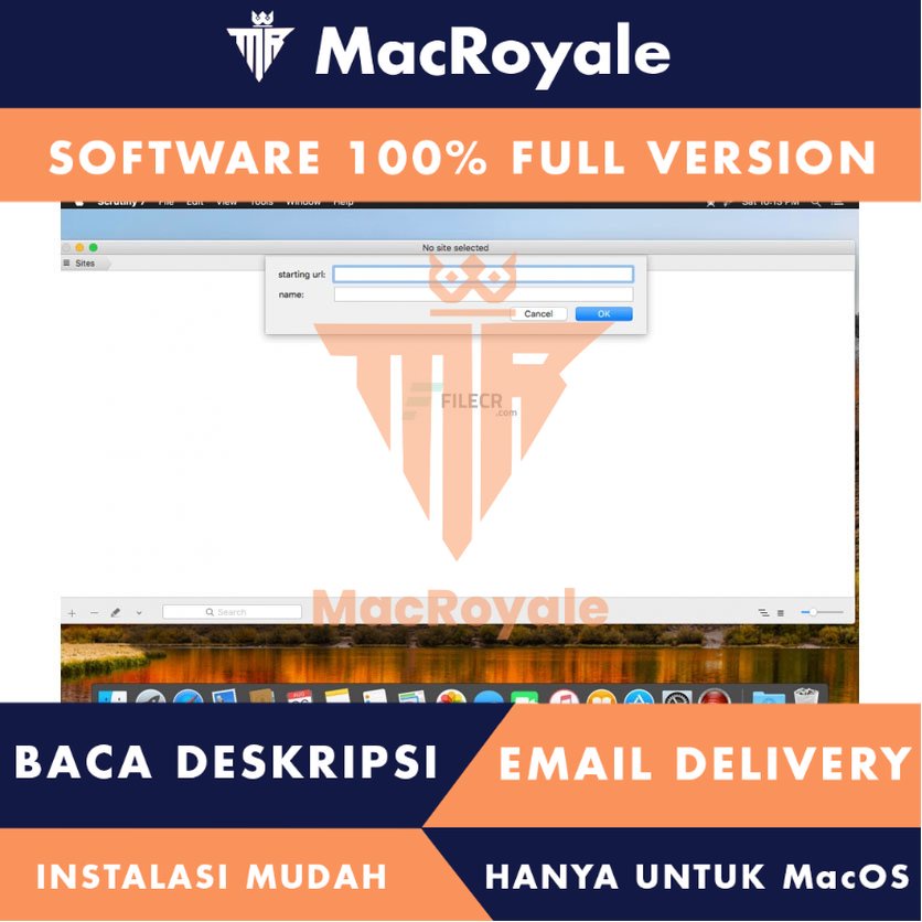 [MacOS] Scrutiny Full Version Lifetime Full Garansi
