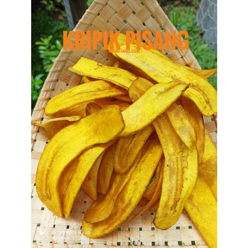 KERIPIK PISANG KEPOK / PISANG KRIPIK / KRIPIK PISANG KEPOK KUNING