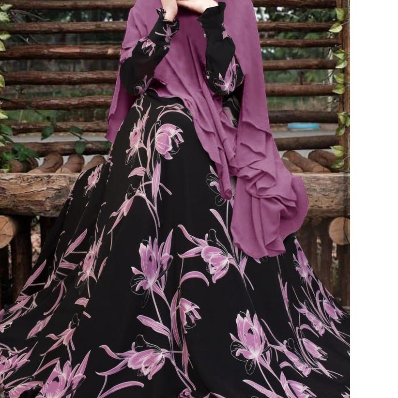 ❄ Arista Gamis set khimar ➮